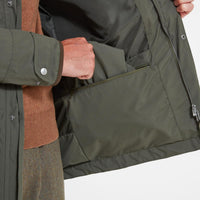 Dark Olive Schoffel Ptarmigan Ultralight II Jacket Detail