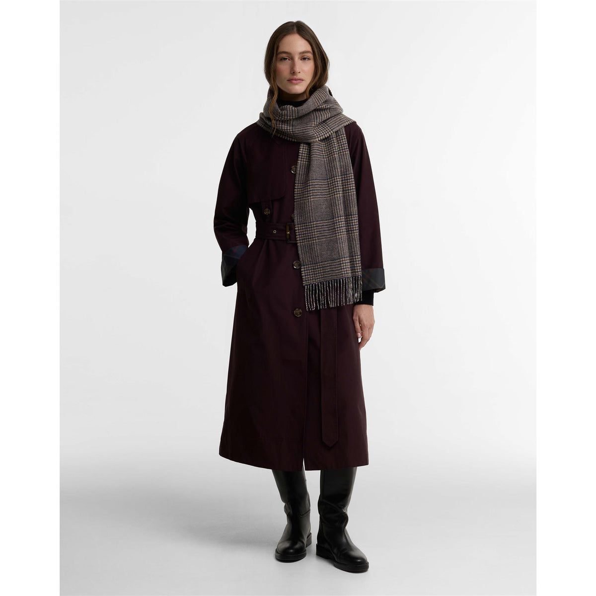 Barbour Womens Mya Reversible Scarf