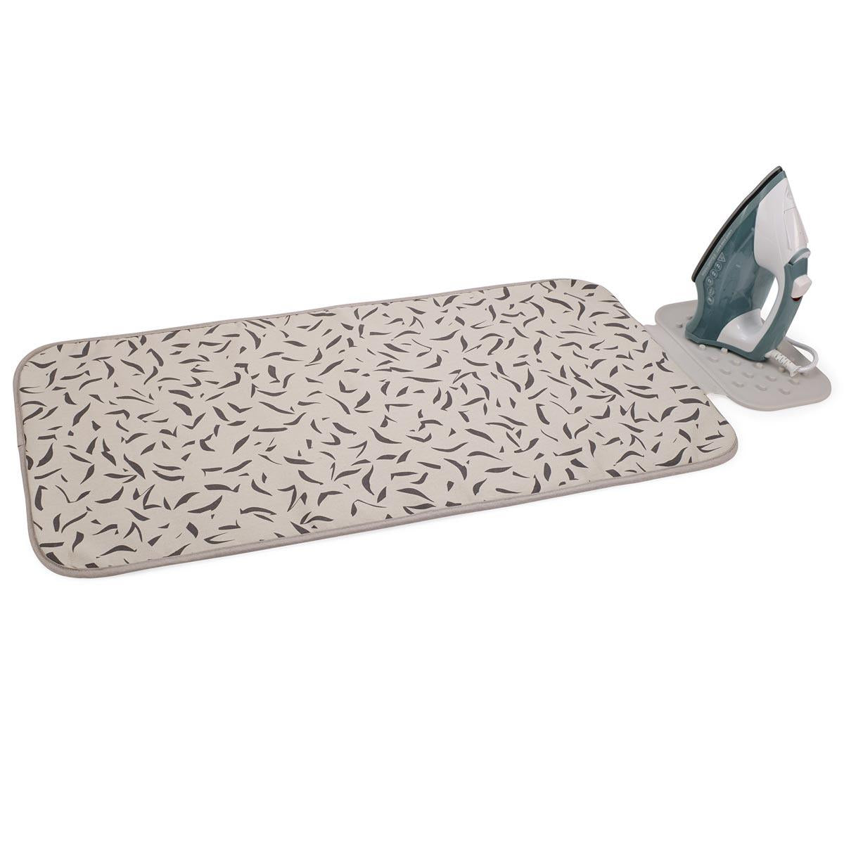 Ecru Scatter Joseph Joseph Swift Table-top Ironing and Steaming Mat With Iron