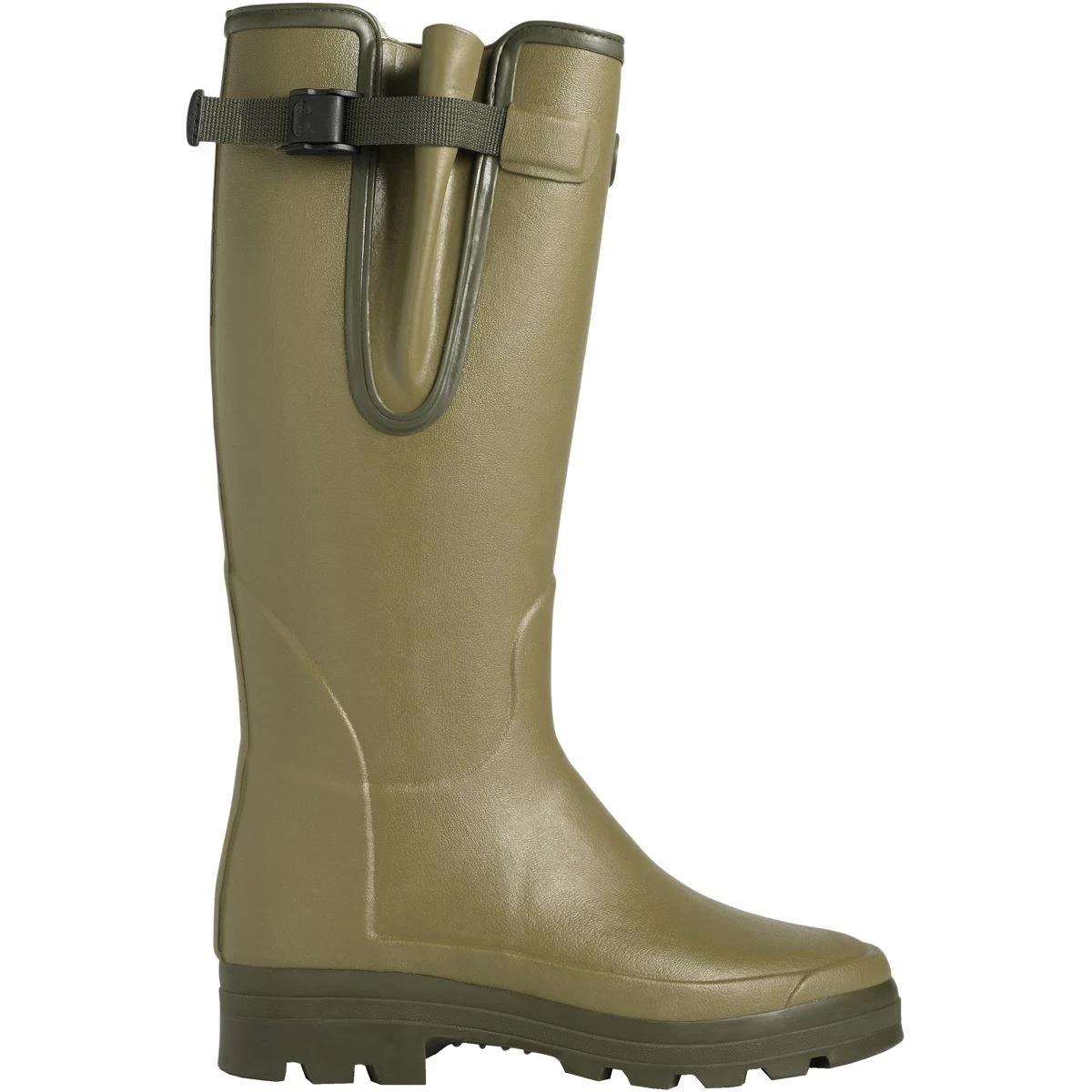 Le Chameau Womens XL Vierzonord Neoprene Lined Boot SIDE