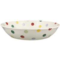 Emma Bridgewater Polka Dot Pasta Bowl SIDE