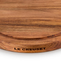 Le Creuset Woodenware 30cm Acacia Wood Round Serving Board