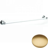 Brushed Gold Matt Samuel Heath Fairfield Single Ceramic Towel Rail N9561