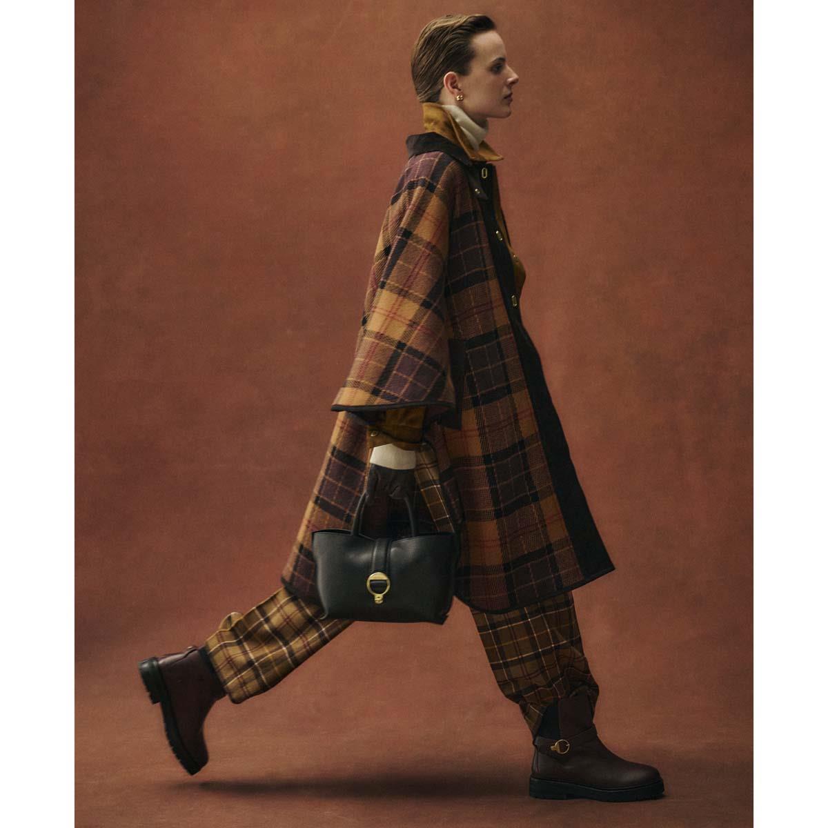 Barbour Alder Mini Leather Tote Bag