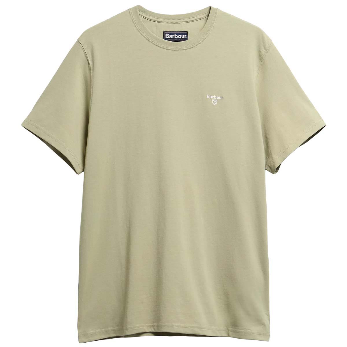 Sea Green Barbour Mens Sports Tee