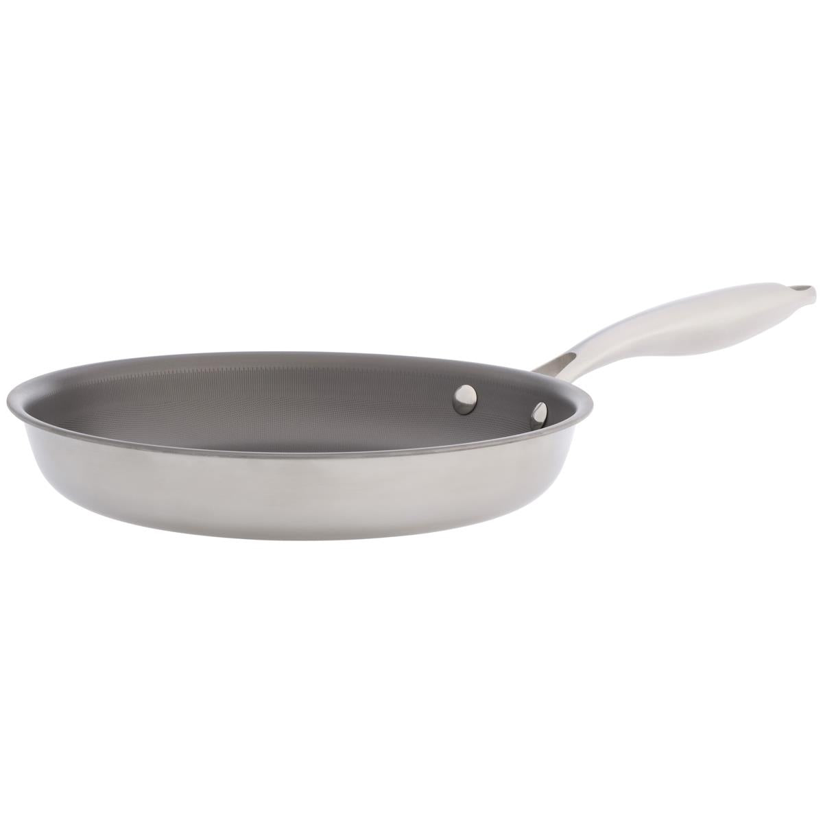 Stellar Zero Stainless Steel Uncoated Frying Pan