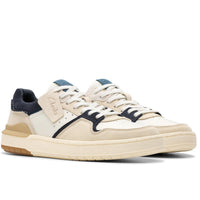 Navy Combi Clarks Mens Courtlite2 Lo Trainer