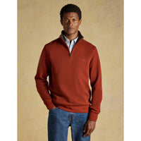 Joules Mens Alistair Zip Neck Sweatshirt