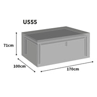 Bosmere Ultimate Protector Rectangular Table Cove size