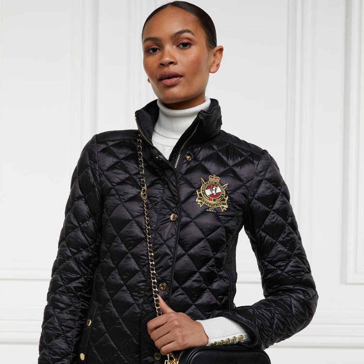Holland Cooper Womens Diamond Quilt Classic Jacket