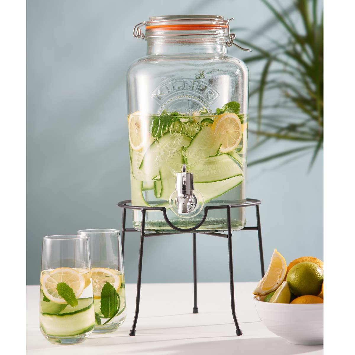 Kilner Clip Top Round Drinks Dispenser LS2