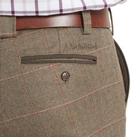 Lochlane Tweed Schoffel Ptarmigan Tweed Plus Twos Back Pocket