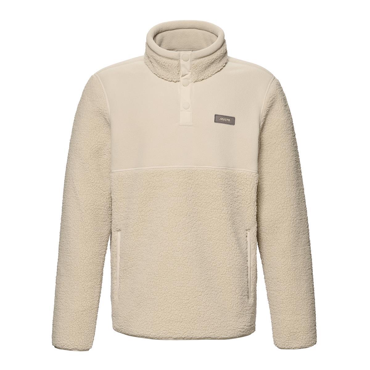 Musto Mens Cove Deep Pile Fleece / Pure Cashmere AW26 85117_766-M / Medium