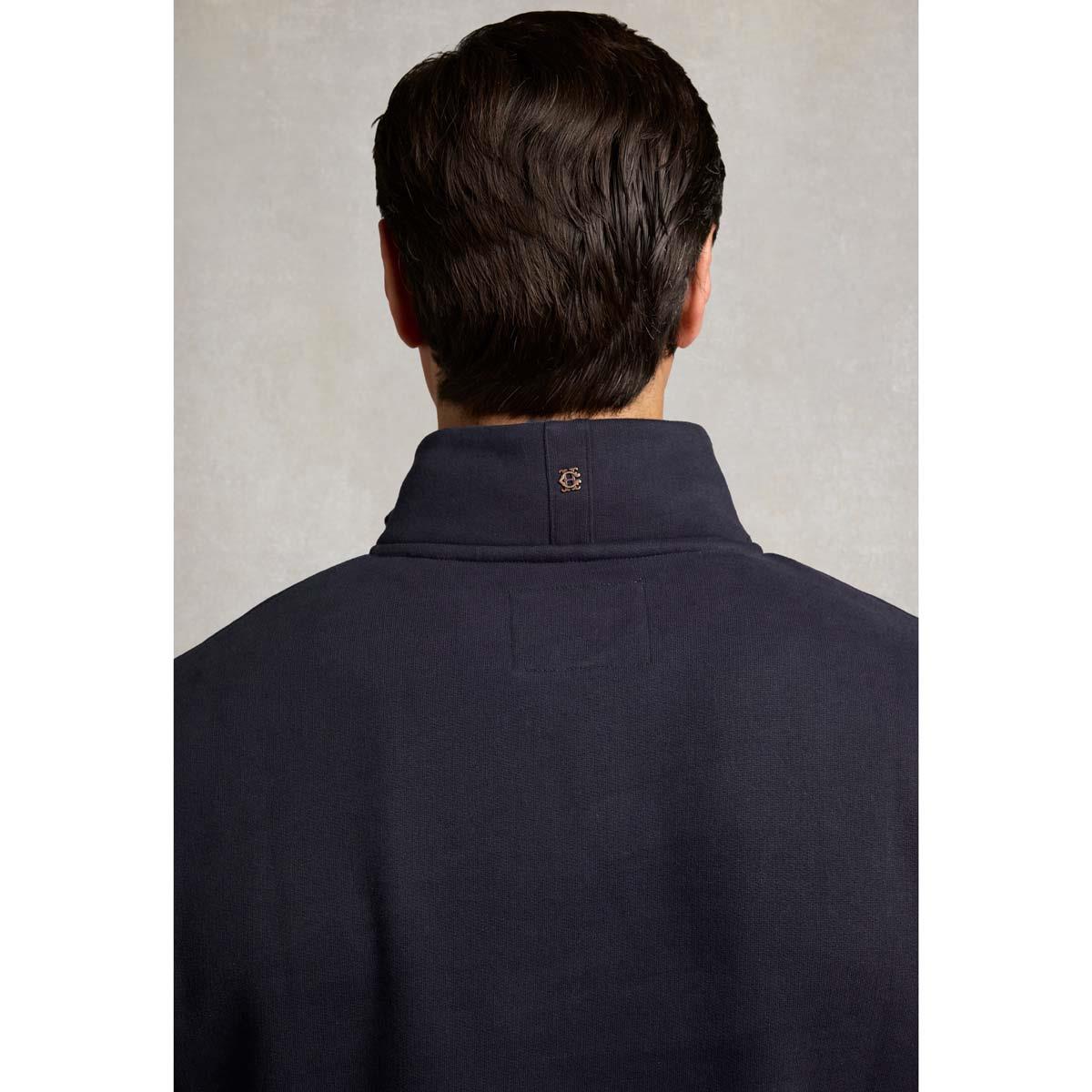 Holland Cooper Mens Classic Quarter Zip Sweatshirt