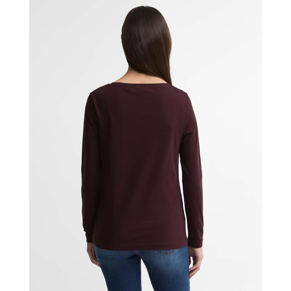 FIG Barbour Womens Rosamund Long Sleeve T-Shirt BACK