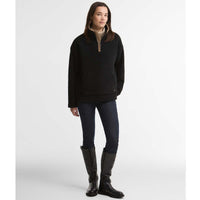Barbour Womens Bamburgh Fleece Jumper Black