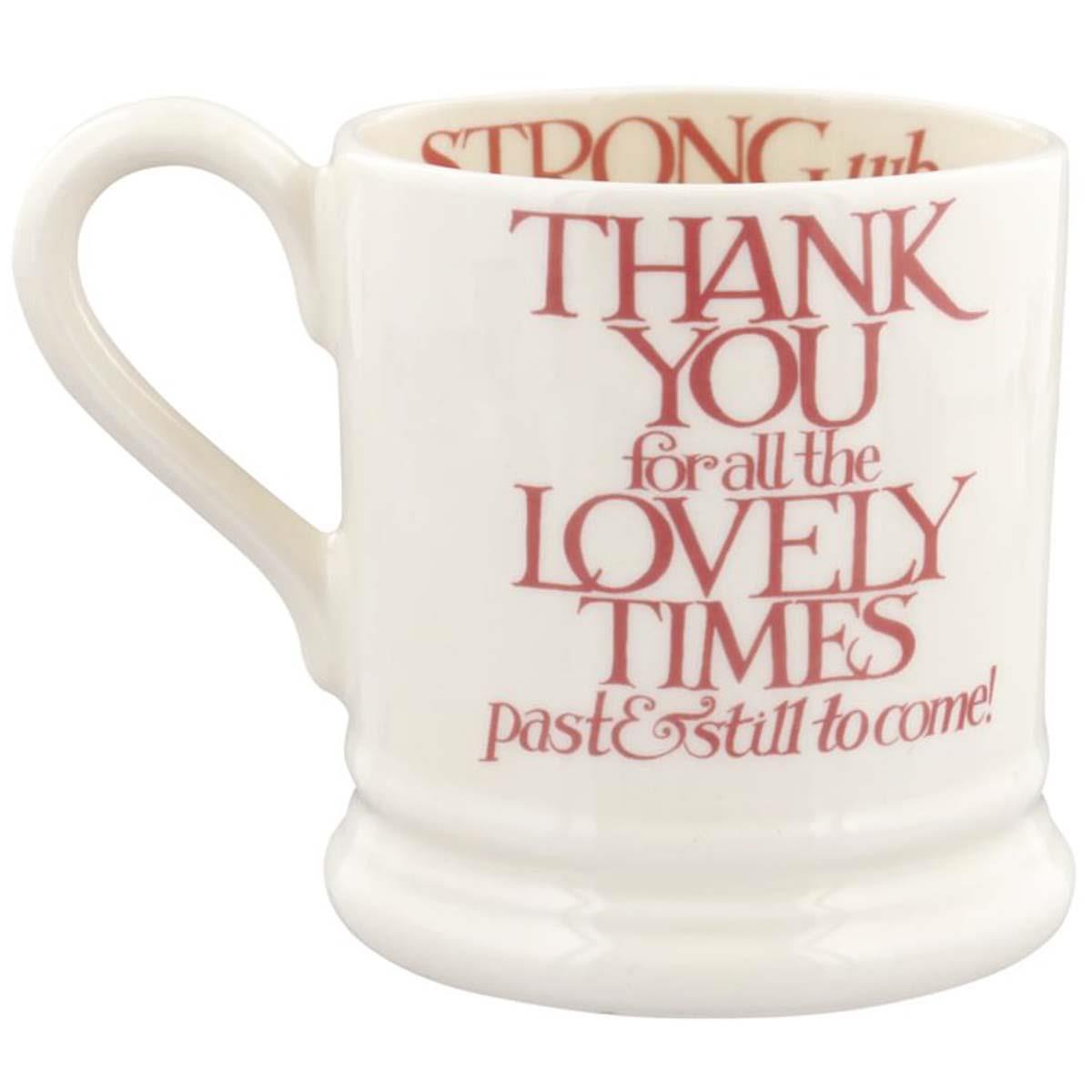 Emma Bridgewater Pink Toast Soul Sisters Half Pint Mug