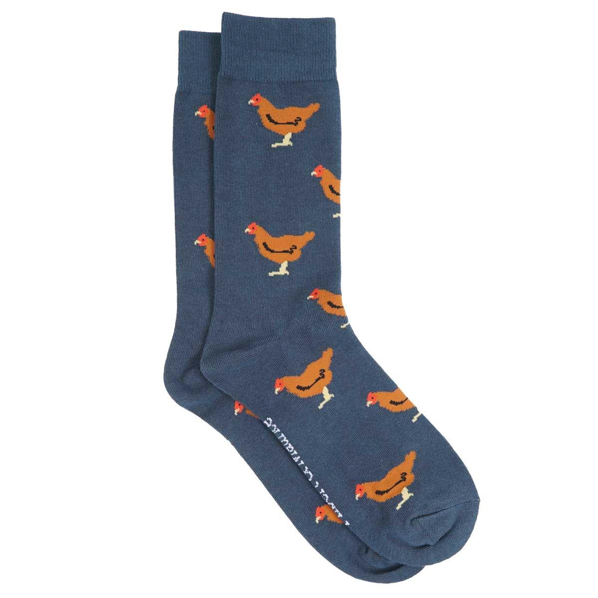 Albert and Maurice Mens Chicken Socks