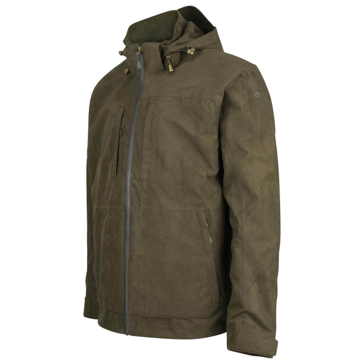 Brown Hoggs Of Fife Mens Rannoch Lightweight Waterproof Shooting Jacket
