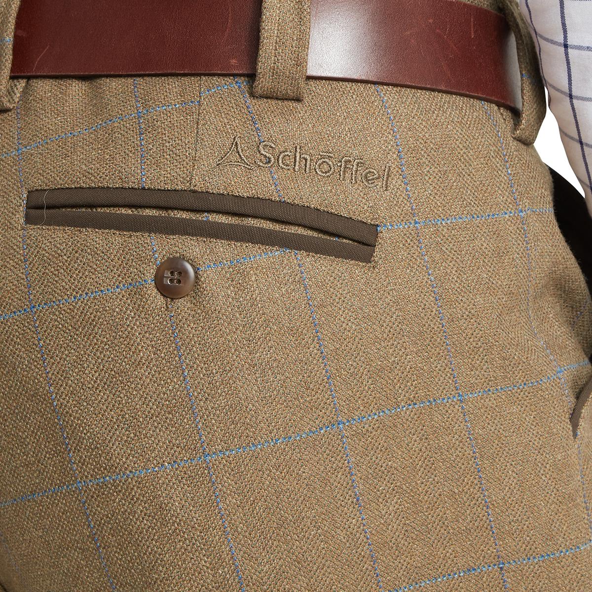 Schoffel Mens Tweed Plus Twos Corry tweed pocket