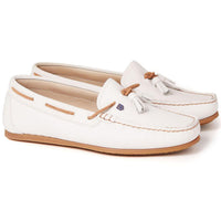 Sail White Dubarry Womens Jamaica Loafers