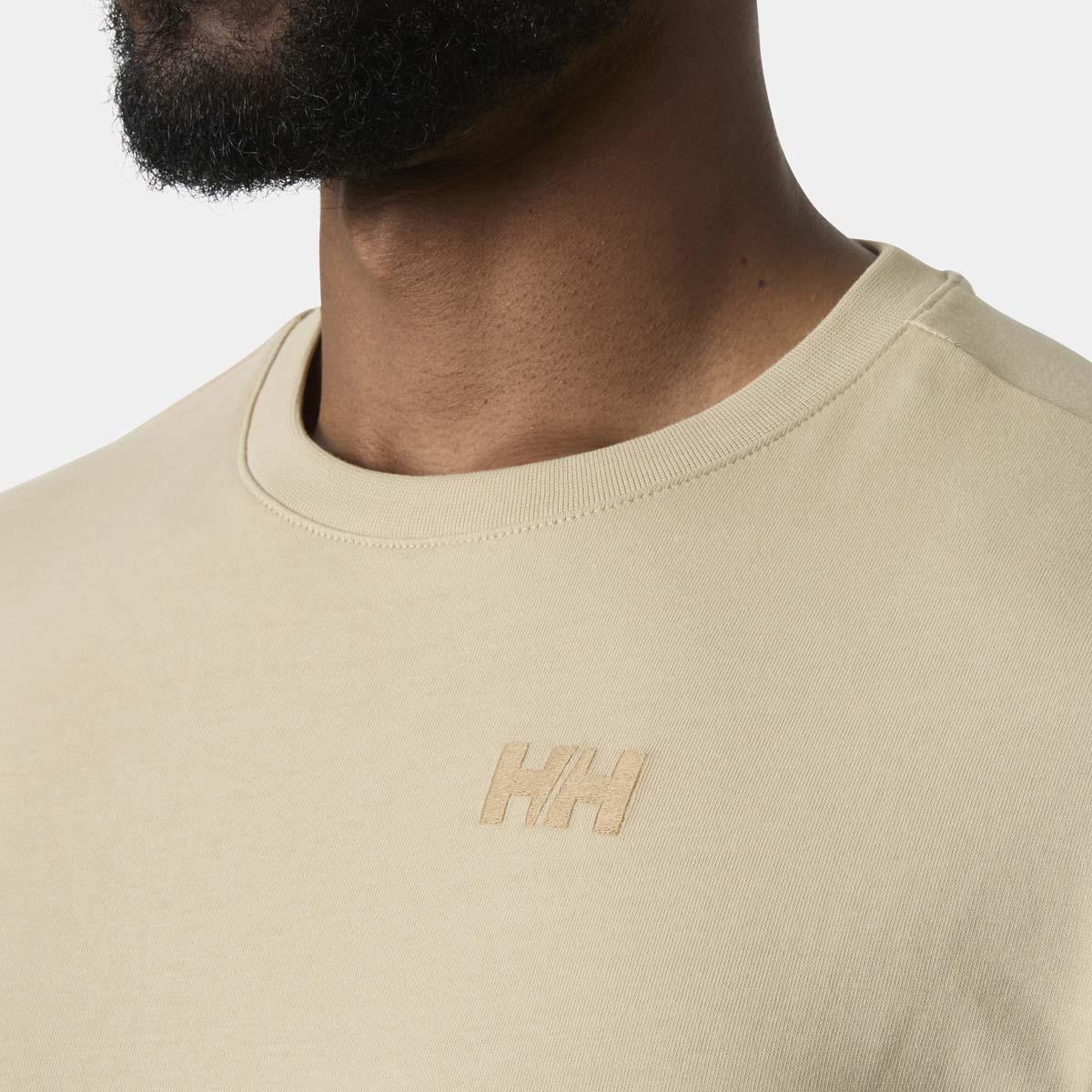 Khaki/Sand Helly Hansen Mens Core T-Shirt 2.0 LOGO
