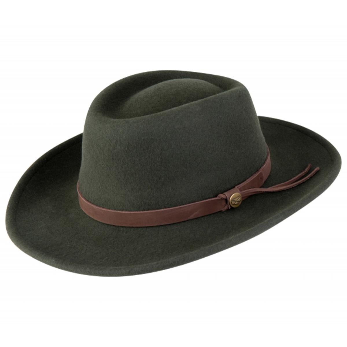 Hoggs Of Fife Perth Crushable Felt Hat