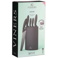 Viners Assure 6 Piece Knife Block Set BOX
