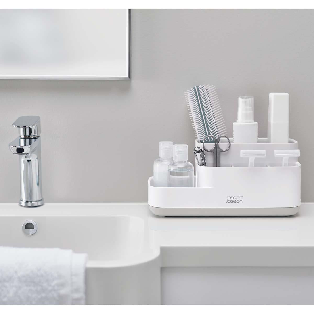 Grey/White Joseph Joseph EasyStore Bathroom Caddy Lifestyle