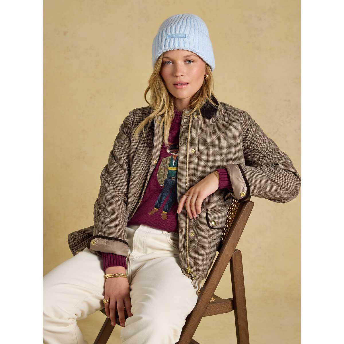 Joules Womens Chunky Beanie Hat