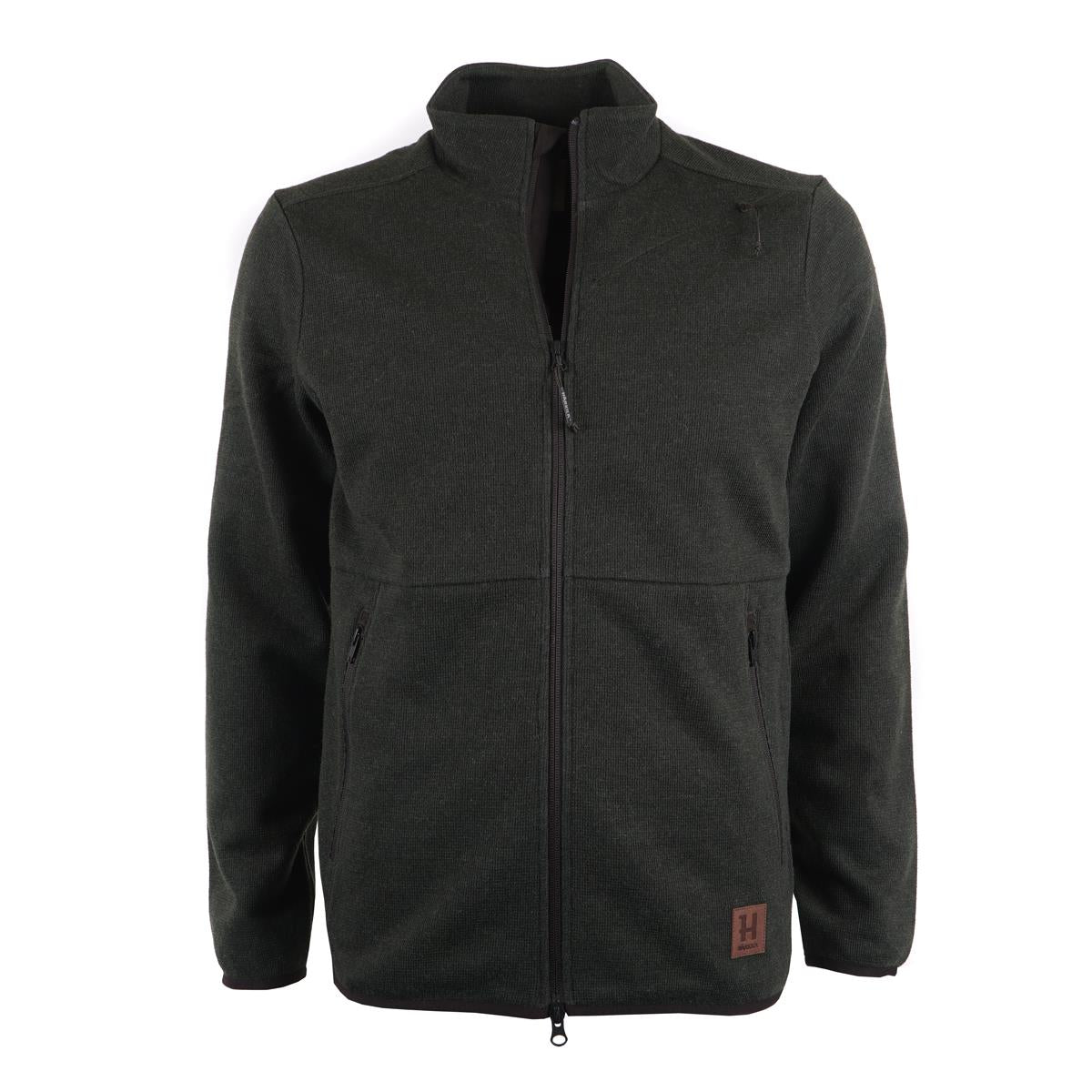 Forest Green Harkila Mens Durrow (Sandhem Pro) Fleece Jacket