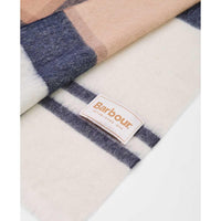Hessian Tartan Barbour Womens Rosefield Tartan Scarf Label