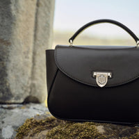 Mahogany Leather Fairfax & Favor Blenheim Saddle Bag Lifestyle