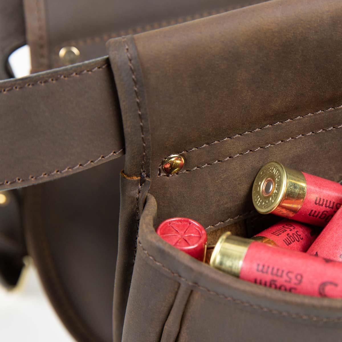 Teales Devonshire Leather Cartridge Pouches