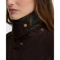 Rustic/Classic Barbour Womens Acorn Wax Jacket COLLAR