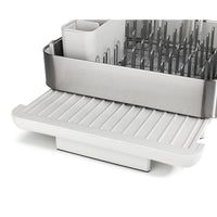 Joseph Joseph Extend Steel Plus Expandable Dish Drainer With Wine Glass Rack