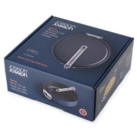 Joseph Joseph Space Folding Handle Ceramic Non-stick Saute Pan With Lid Boxed