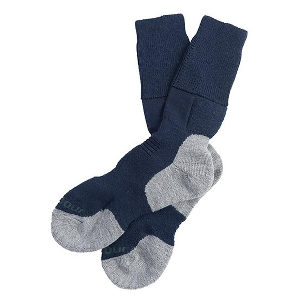 Navy Mix Barbour Mens Cragg Boot Socks