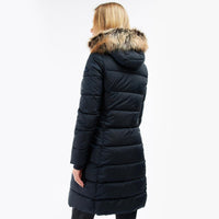 Barbour Womens Rosoman Quilted Jacket Navy