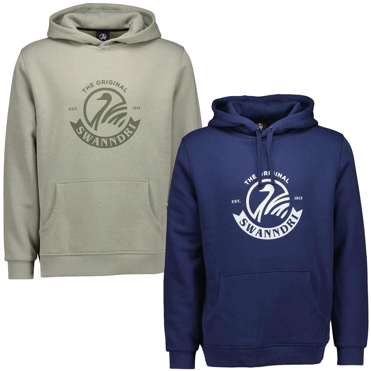 Swanndri Mens Original V2 Printed Hoodie
