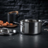 Kuhn Rikon Culinary Fiveply 3 Piece Mixed Cookware Set Casserole Pot