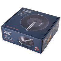 Joseph Joseph Space Folding Handle Ceramic Non-stick Wok 32cm Boxed