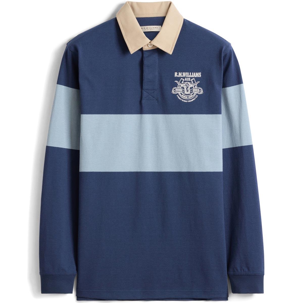 R.M. Williams Mens Blyth Rugby Sweatshirt