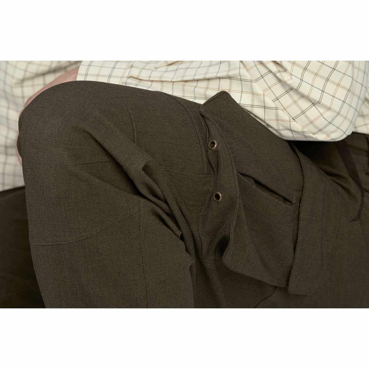 Shaded Olive Seeland Woodcock Advanced Trousers Leg Pocket Detail