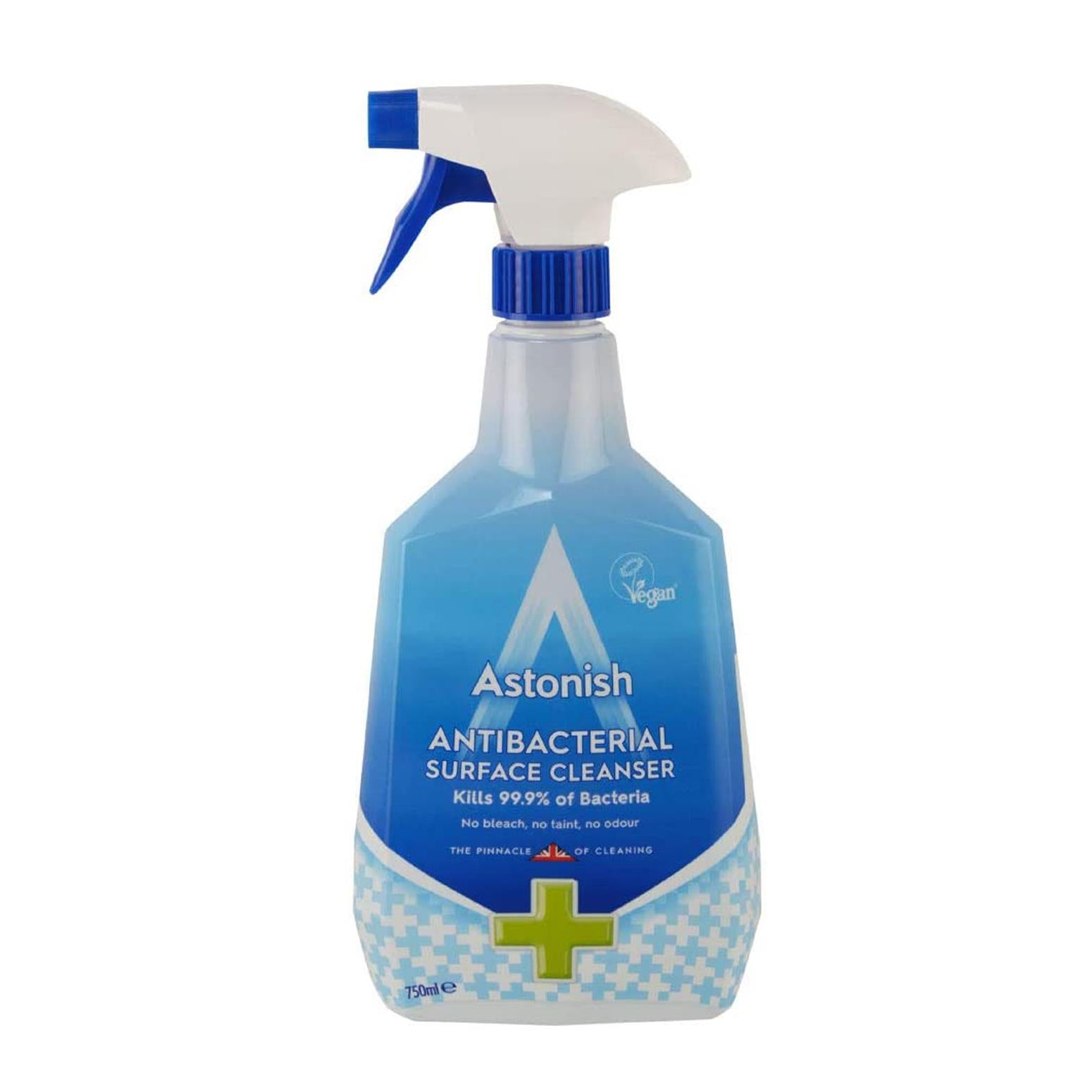 ASTONISH ANTI-BAC SURFACE CLN POM&RASPBRY 750