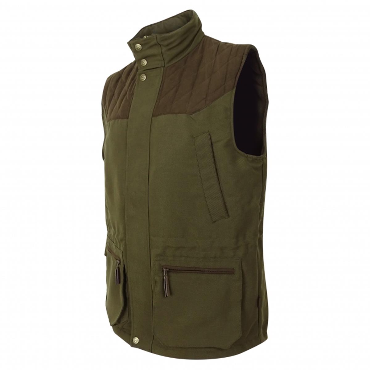 Hoggs Of Fife Mens Kincraig Field Waistcoat Front