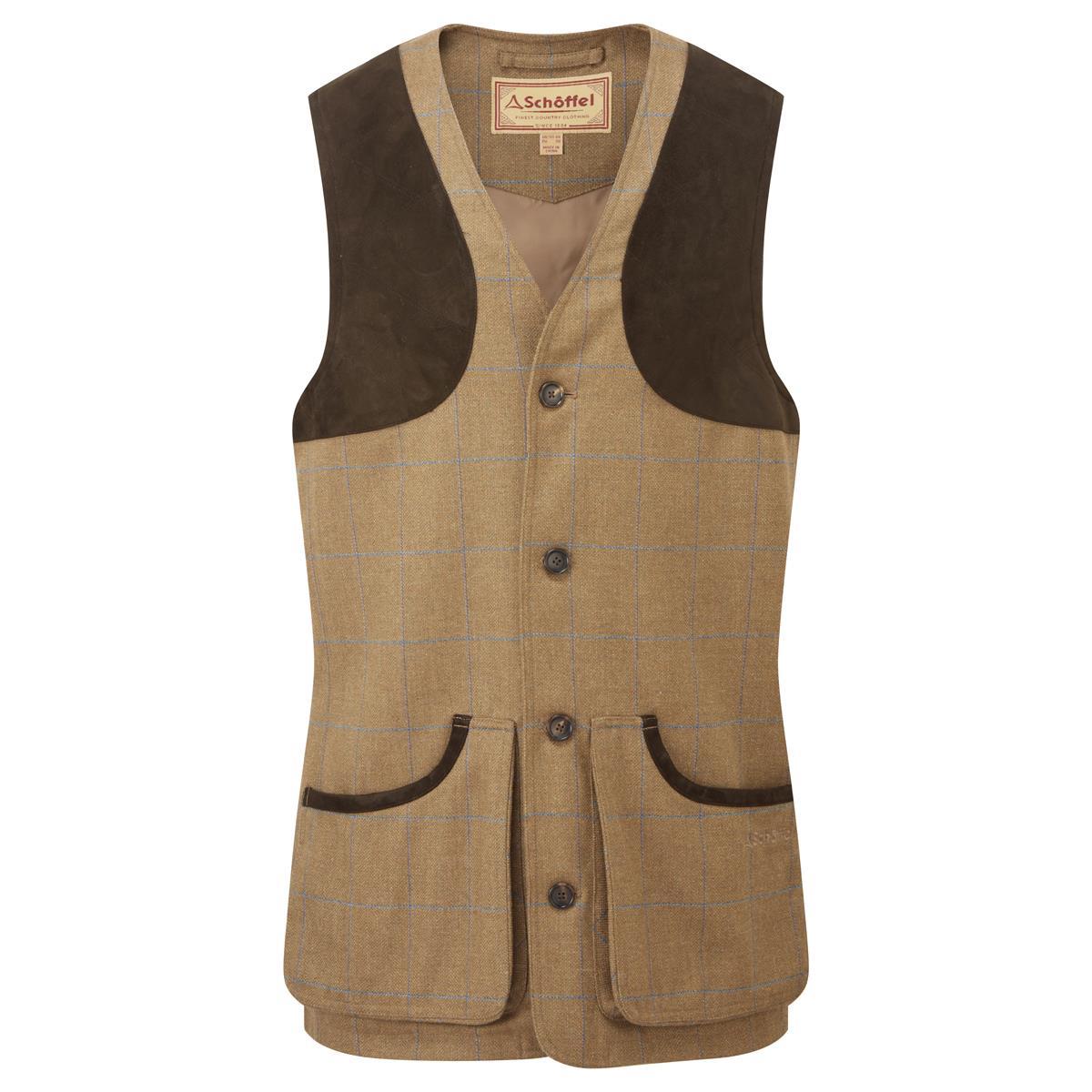 Corry Tweed Schoffel Mens Ptarmigan Tweed Waistcoat II