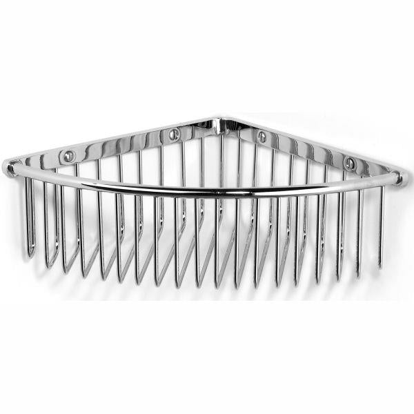 Chrome Plated Samuel Heath Deep Corner Shower Basket N151
