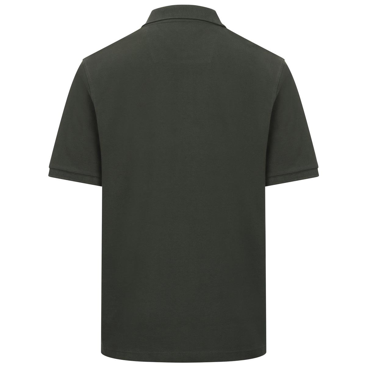 Forest Hoggs Of Fife Mens Newton Pique Polo Shirt Back