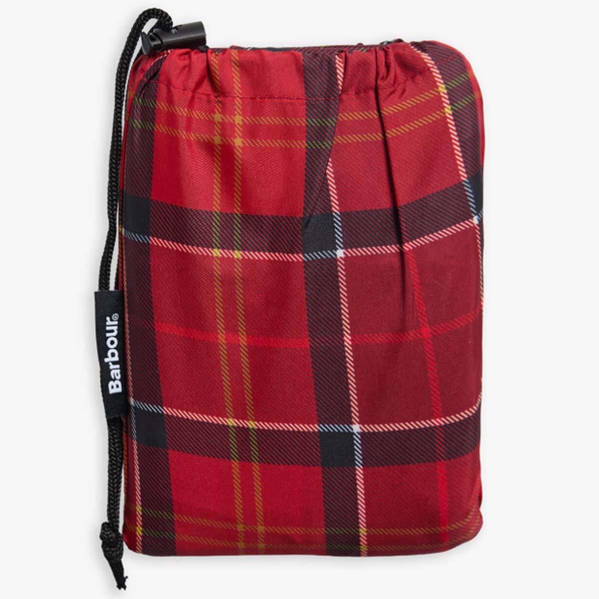 Barbour Unisex Tartan Showerproof Poncho
